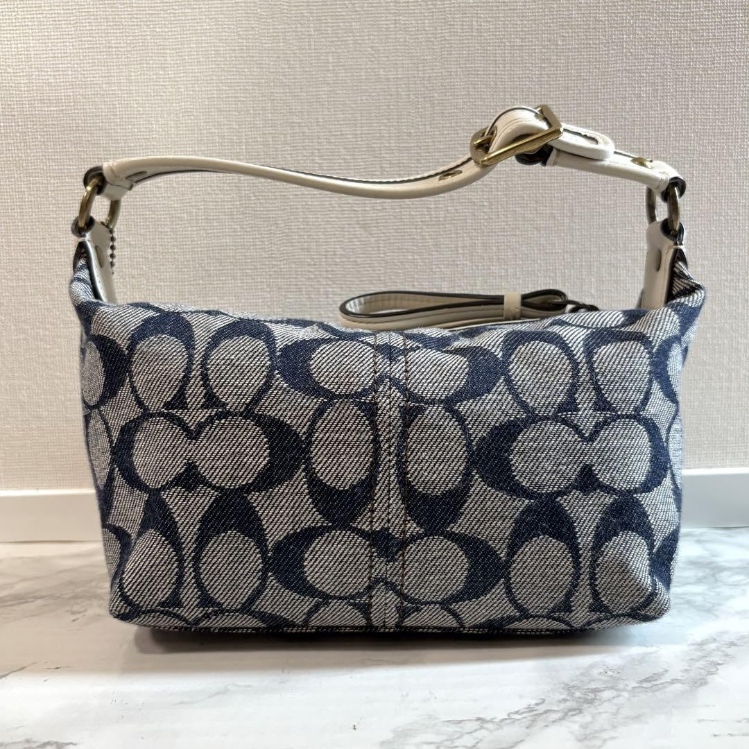 Vintage COACH Signature Legacy Bag – Indigo Denim