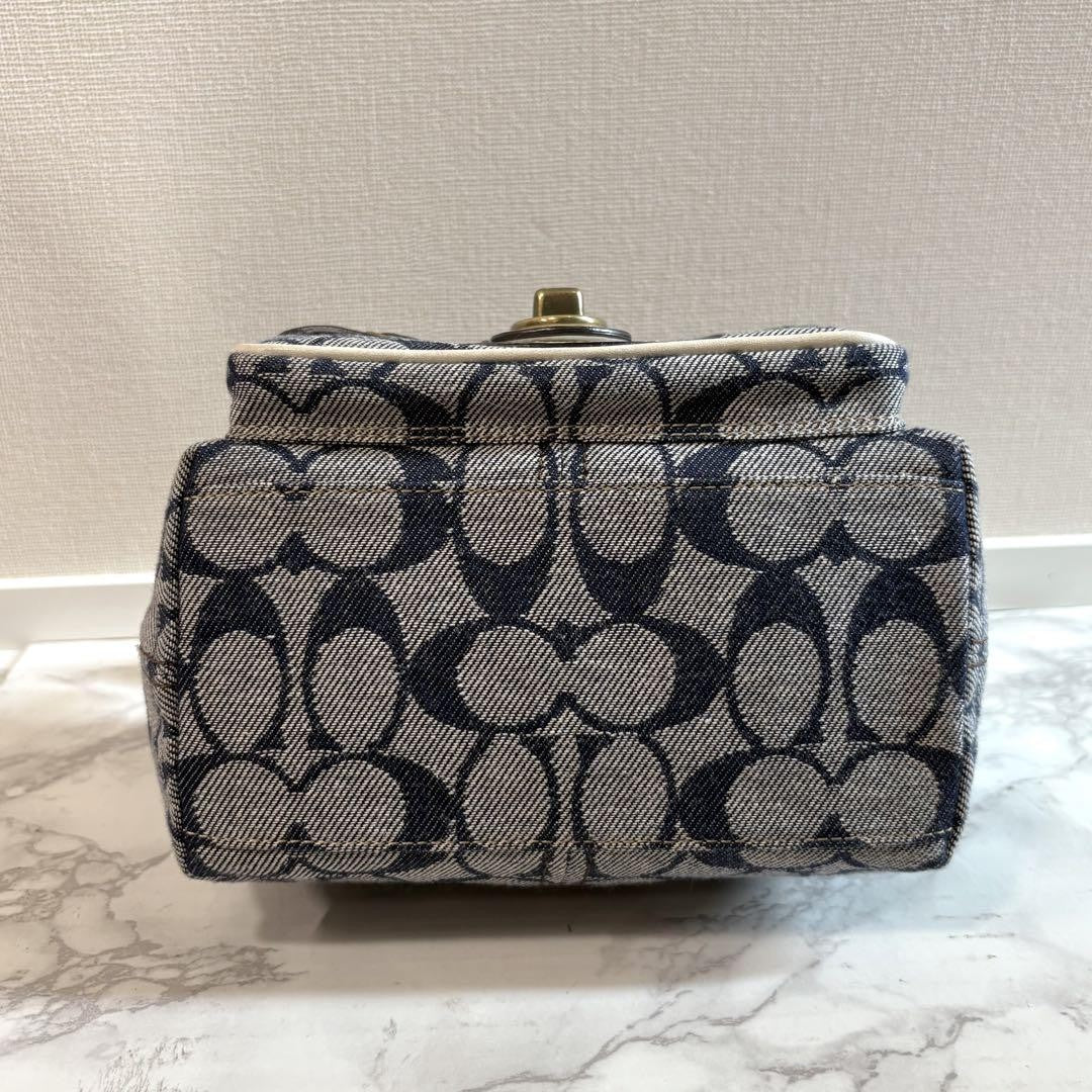 Vintage COACH Signature Legacy Bag – Indigo Denim