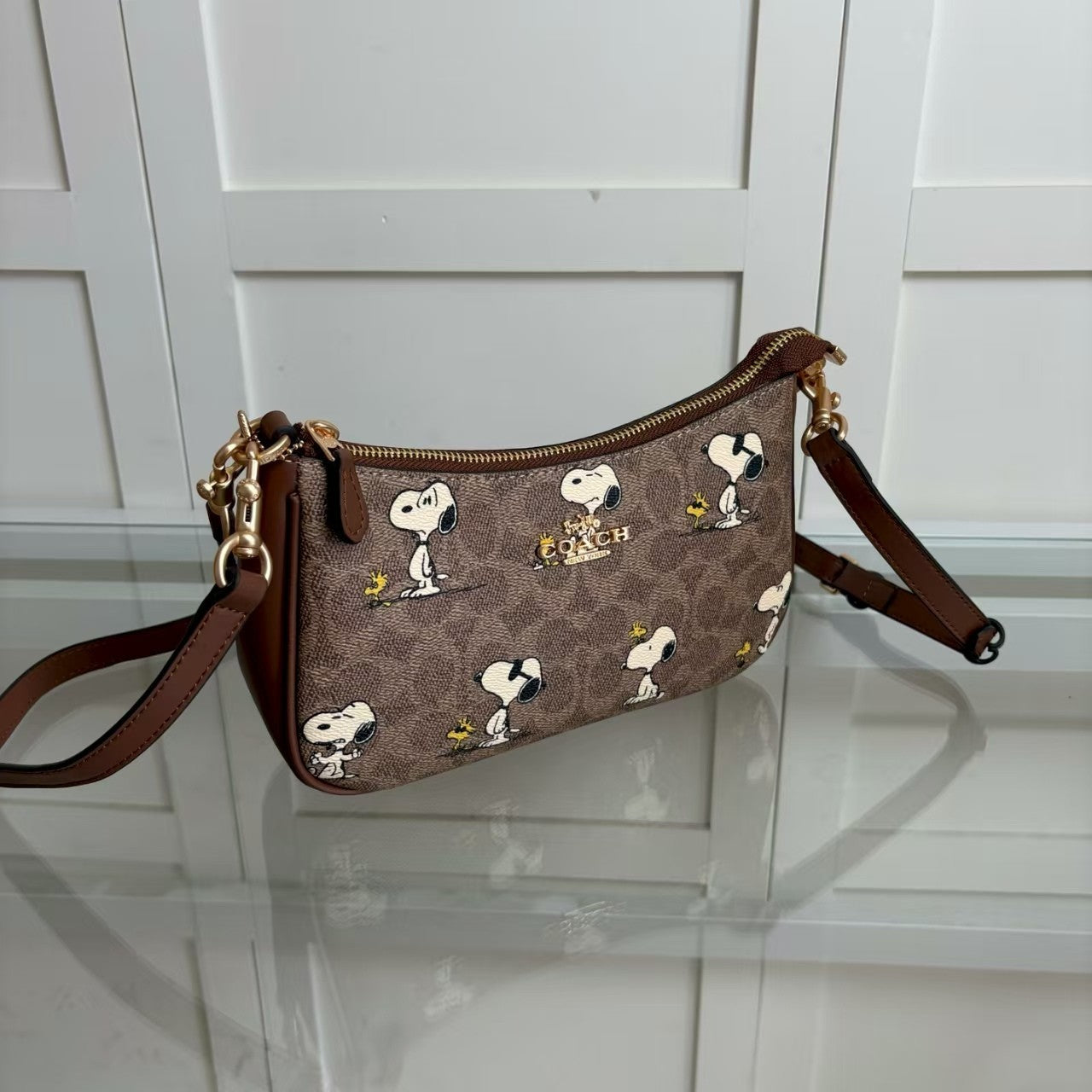 Coach Signature Canvas Tote Bag – Beige Monogram 🤎