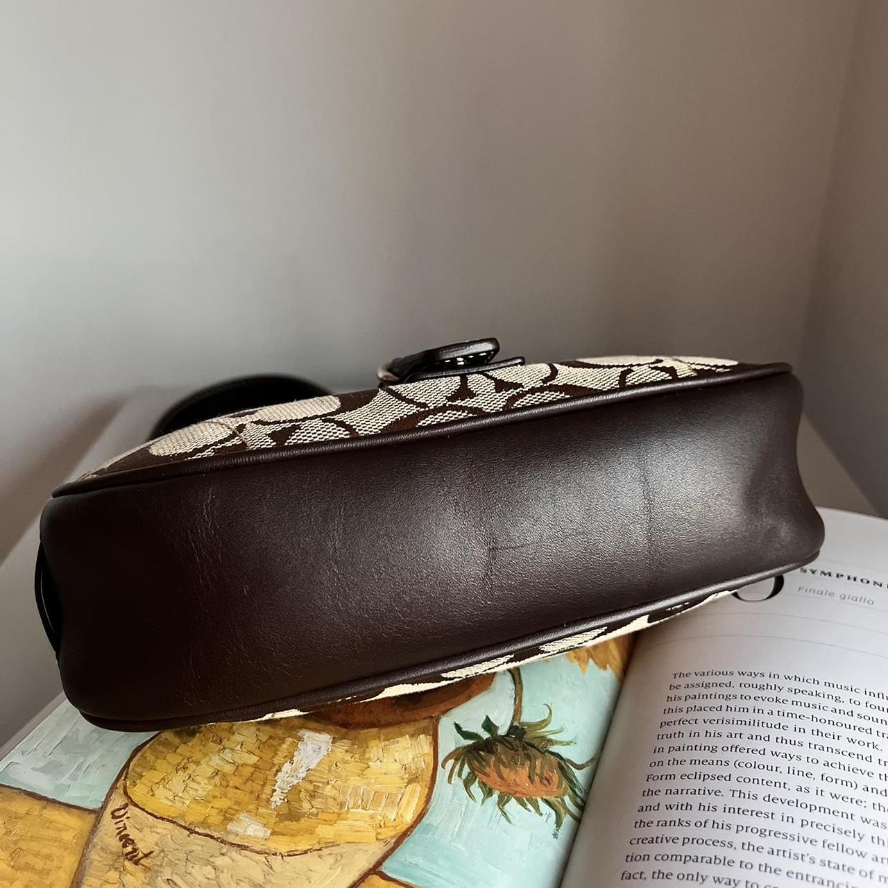 Coach Signature Demi Pouch - Dark Brown/Khaki