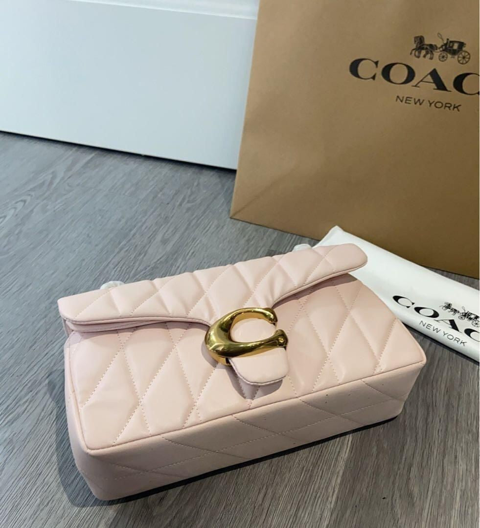 Coach CP150 Tabby Bag – Pink Nappa Leather 💖
