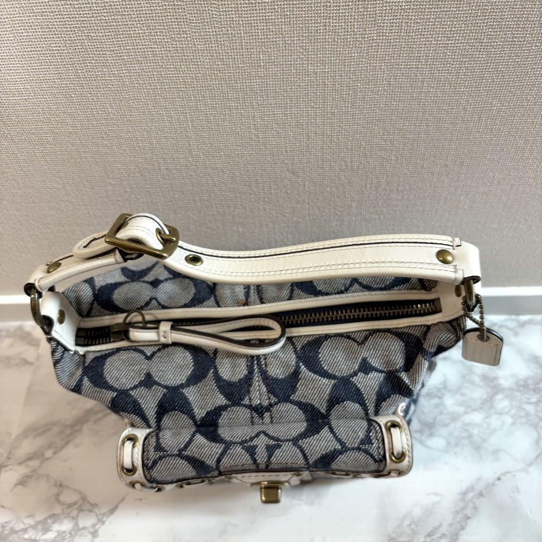 Vintage COACH Signature Legacy Bag – Indigo Denim
