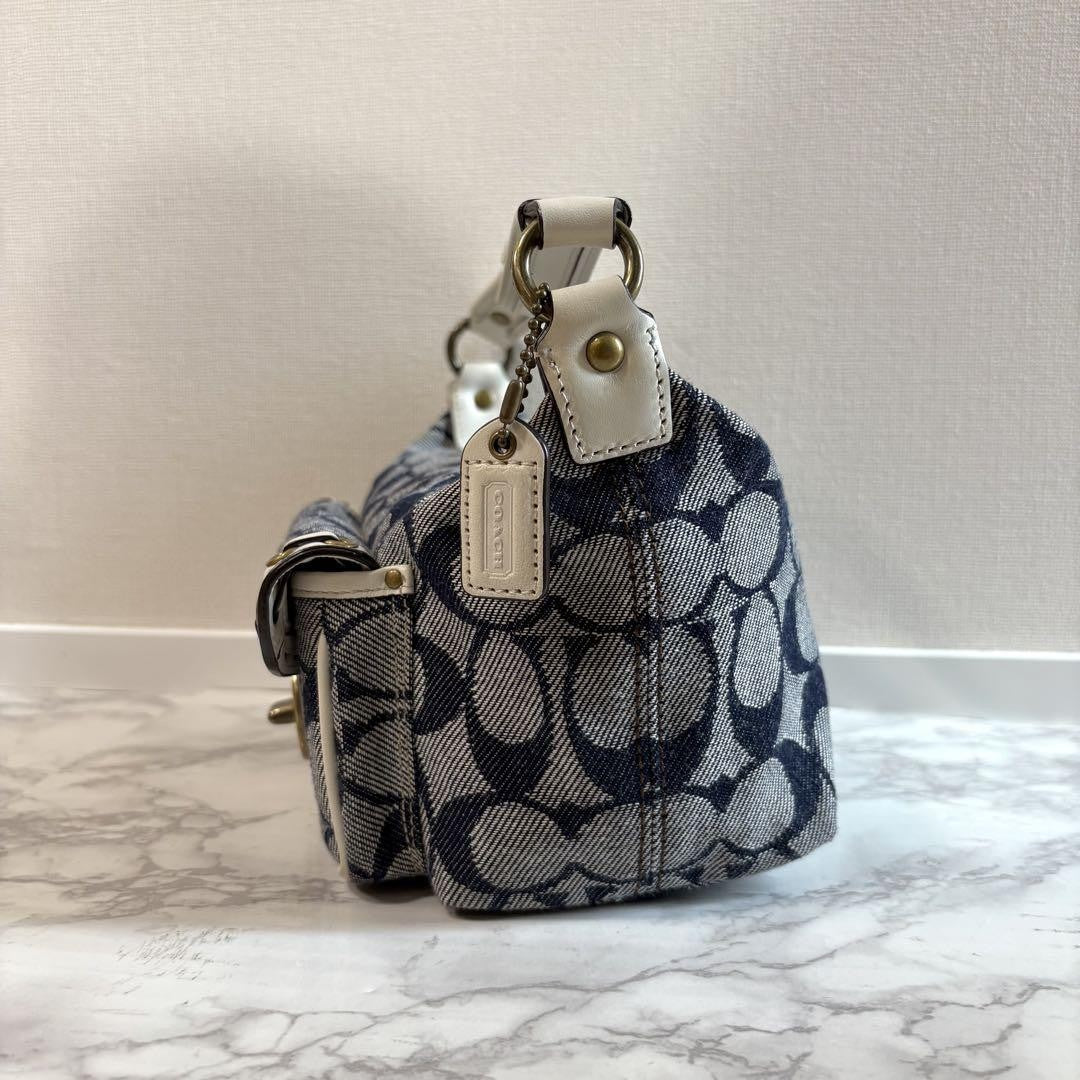 Vintage COACH Signature Legacy Bag – Indigo Denim