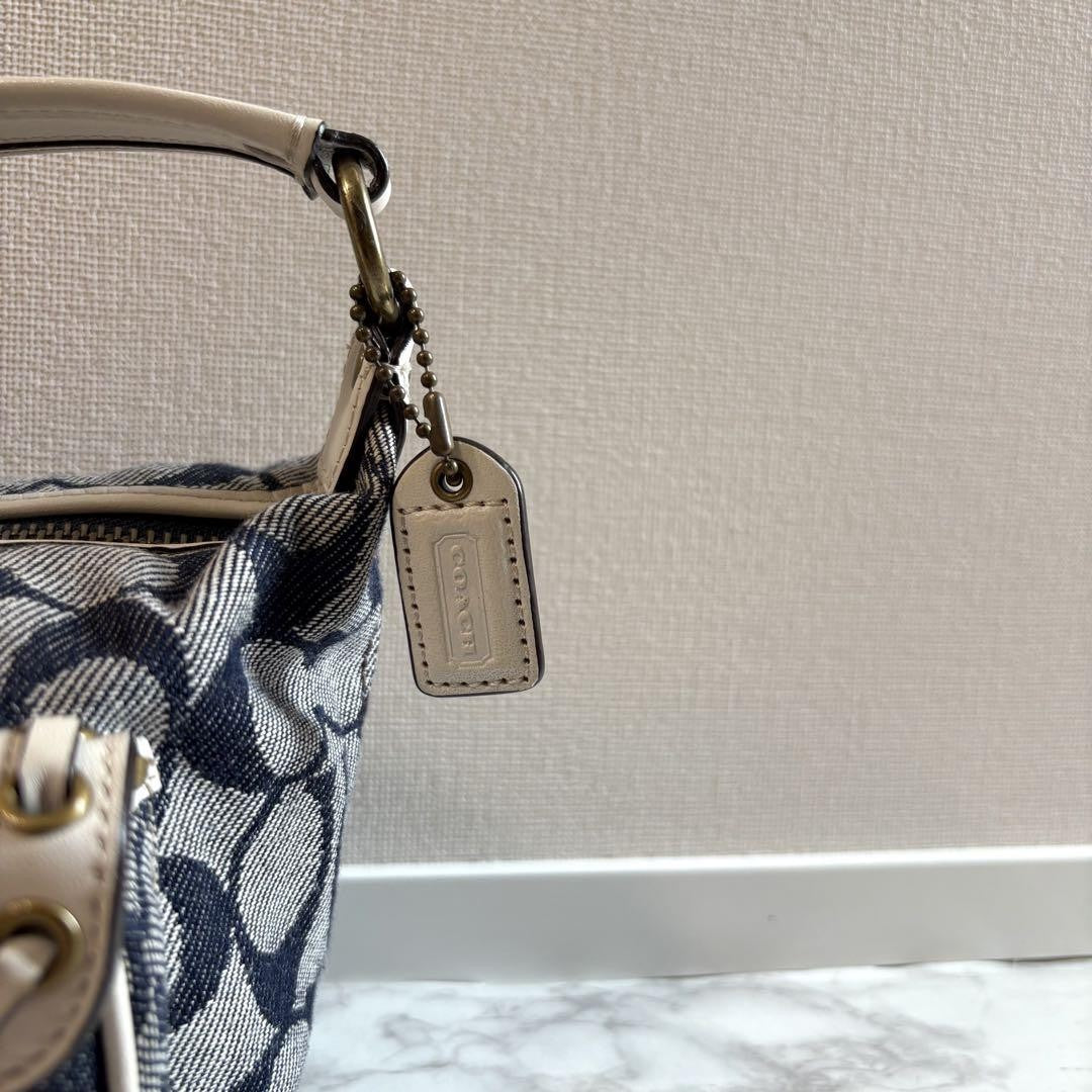 Vintage COACH Signature Legacy Bag – Indigo Denim