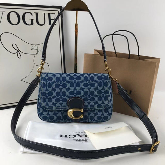 Coach CA105 Tabby Shoulder Crossbody Bag - Signature Denim 💙