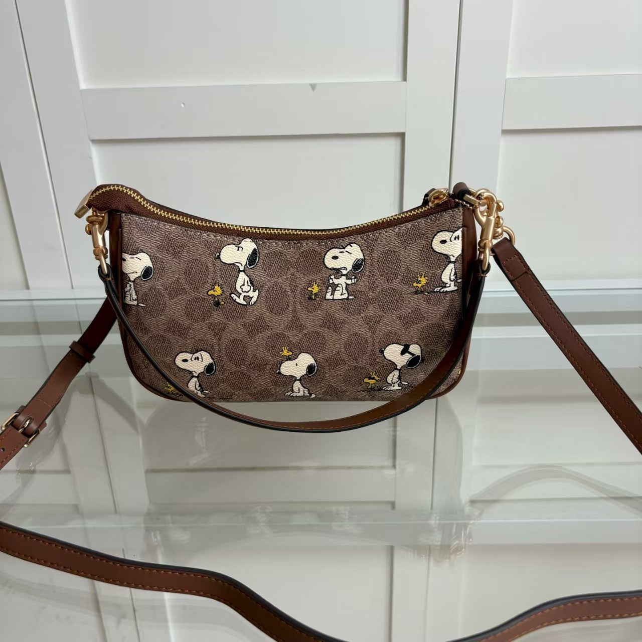 Coach Signature Canvas Tote Bag – Beige Monogram 🤎