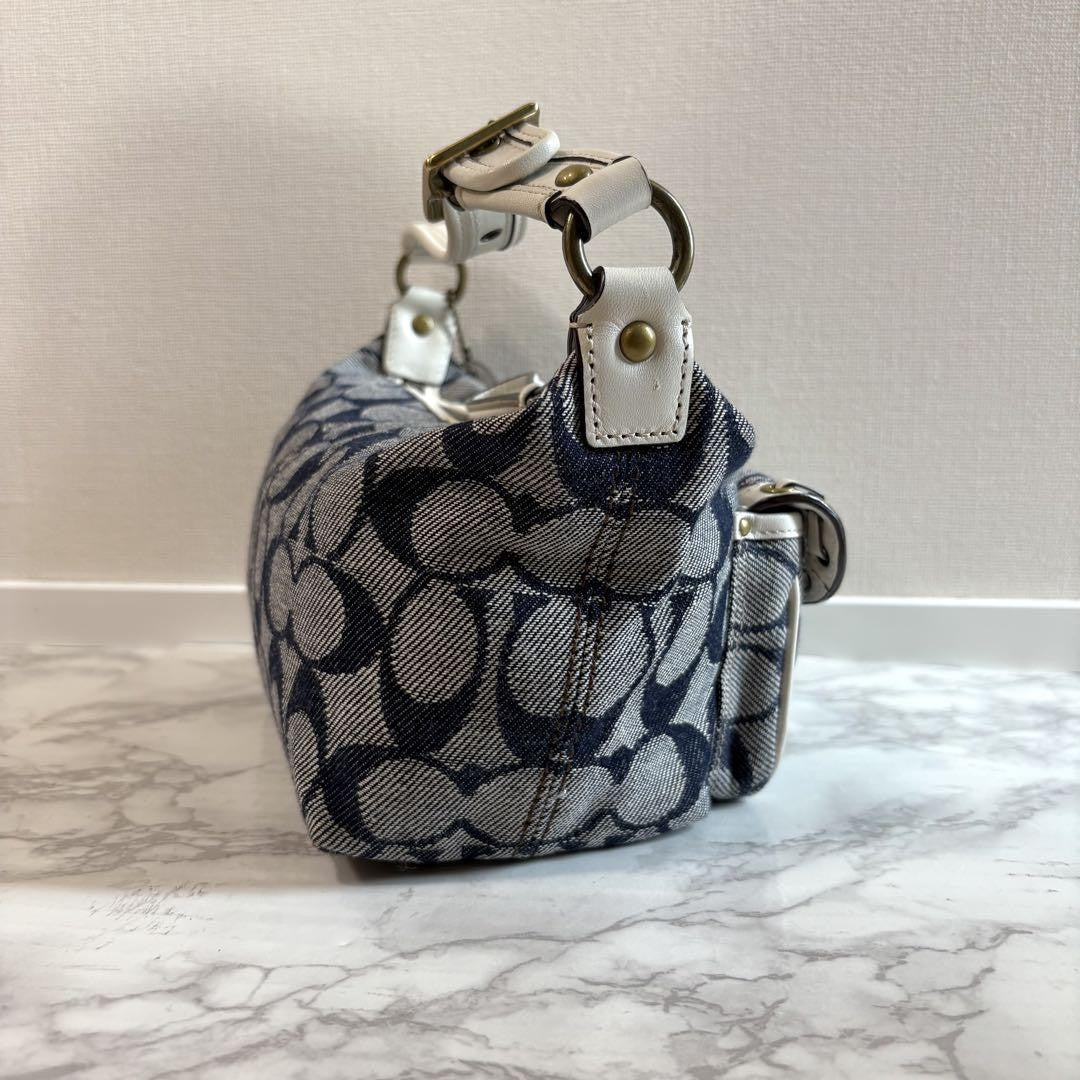 Vintage COACH Signature Legacy Bag – Indigo Denim