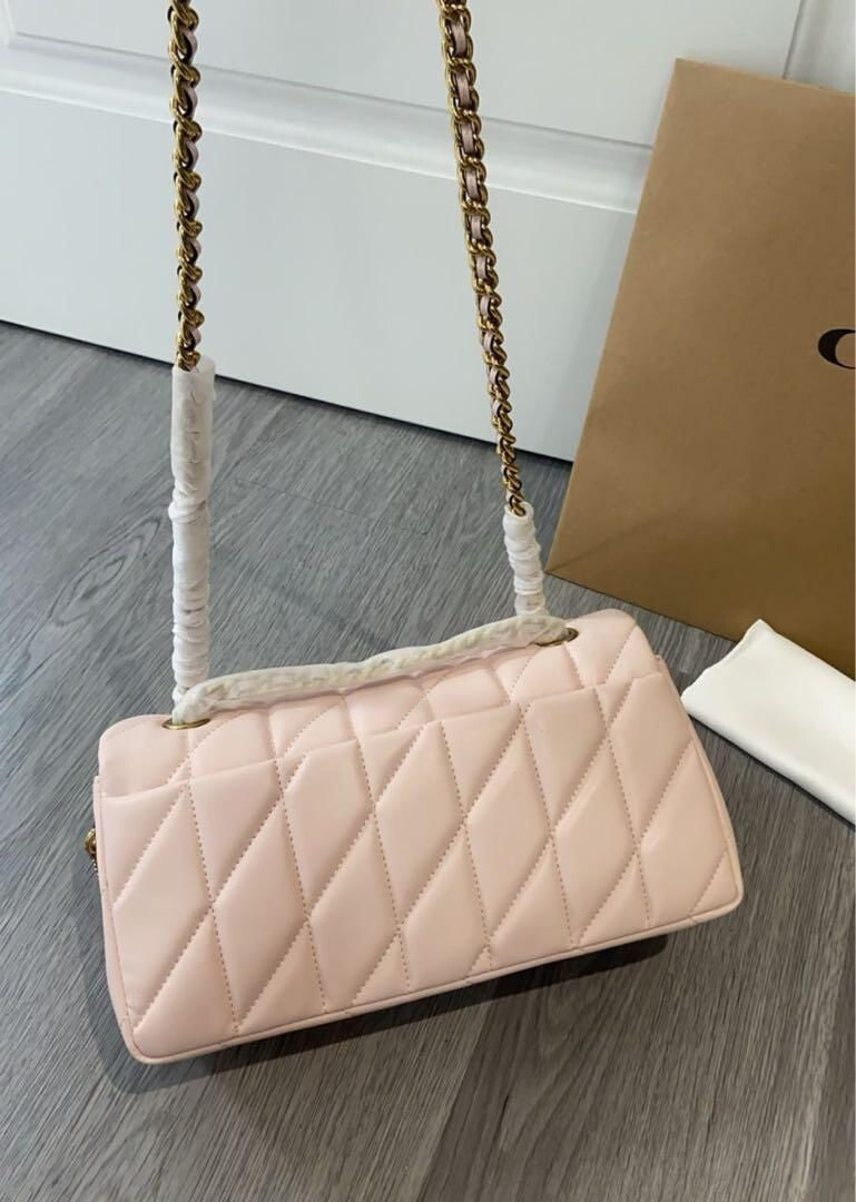 Coach CP150 Tabby Bag – Pink Nappa Leather 💖