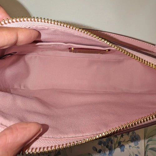 COACH Teri Shoulder Bag in Signature Canvas - Powder Pink 👜